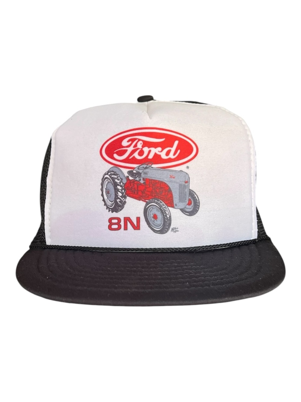 Vintage Ford 8N Tractor Trucker Hat Snapback